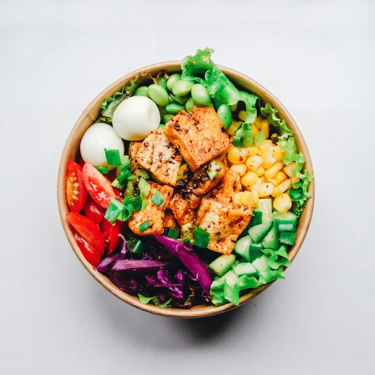 A plated dish ready to serve